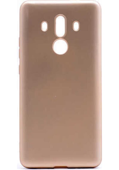 Huawei Mate 10 Pro Kılıf Zore Premier Silikon Kapak Gold