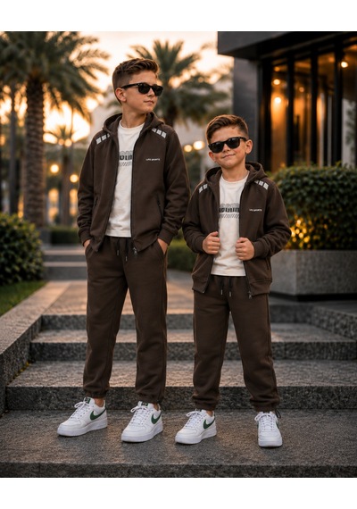 Kokoş Bebe Life Sports 3 Parça Mevsimlik Erkek Çocuk Takım - 7/15 Yaş - 31906 Kahverengi Kokoş Bebe Life Sports 3 Parça Mevsimlik Erkek Çocuk Takım - 7/15 Yaş - 31906 Kahverengi