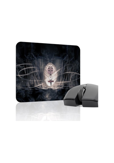 Hollow Knight Silksong Dikişli Kauçuk Oyuncu Mousepad V5 - 22x18 Gaming Mouse Pad