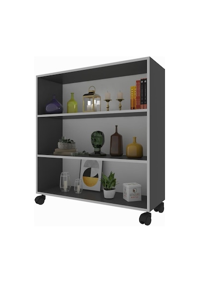 Kenzlife Mutfak Dolabı Raziye 088 070 030 Gri Tekerlekli Banyo Evrak Ofis Ayakkabılık Kiler Kenzlife Mutfak Dolabı Raziye 088 070 030 Gri Tekerlekli Banyo Evrak Ofis Ayakkabılık Kiler