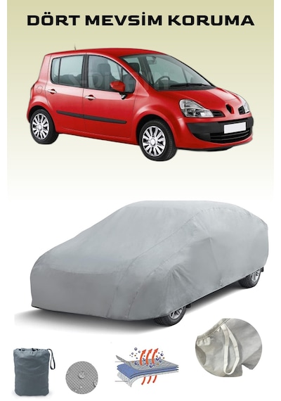 Renault Modus 2005 - 2008 Araba Brandası Oto Branda Gri