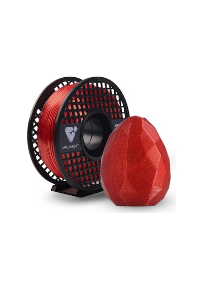 Valment Silk Pla Filament Galaxy Uyumlu  Kırmızı