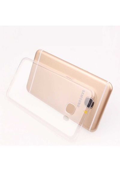 Rba Aksesuar Galaxy Uyumlu A8 2016 Kılıf Rba Süper Silikon Kapak - Renksiz Çok Renkli