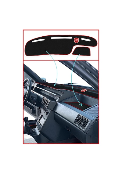 Fiat Tipo Tempra Torpido Koruma Halısı & Torpido Koruyucu Örtü / Fiat Araç Oto Aksesuar