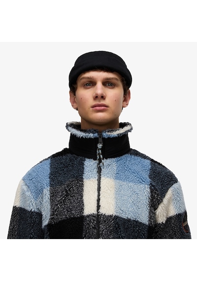 Napapijri T-montepiana Erkek Mavi Polar Ceket Np0a88tkcby1 Mavi