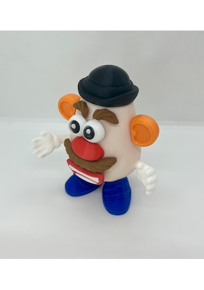 Patates Kafa 3d Figürü