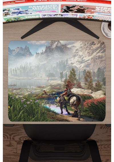Horizon Zero Kaymaz Dikişli Kauçuk Oyuncu Mousepad V2 - 48x40 Xl Gaming Mouse Pad Fare Altlığı