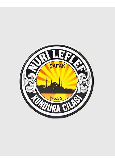 Nuri Leflef Siyah Ayakkabı Cilası Siyah