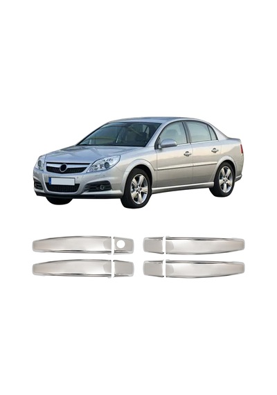 Opel Vectra C Uyumlu 2002-2008 Krom Kapı Kolu 4 Kapı Paslanmaz  Çelik