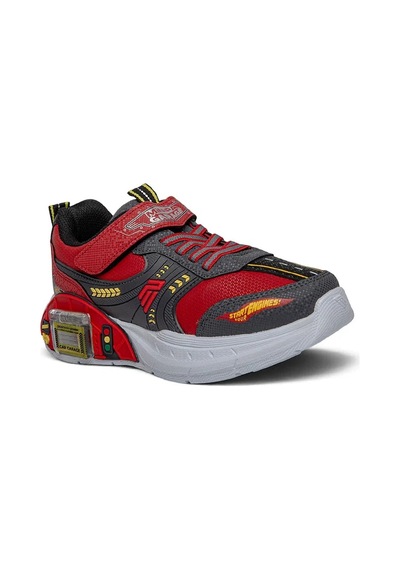 Tuğba Ortopedi 065 Erkek Çocuk Car Garage Sneaker Kırmızı