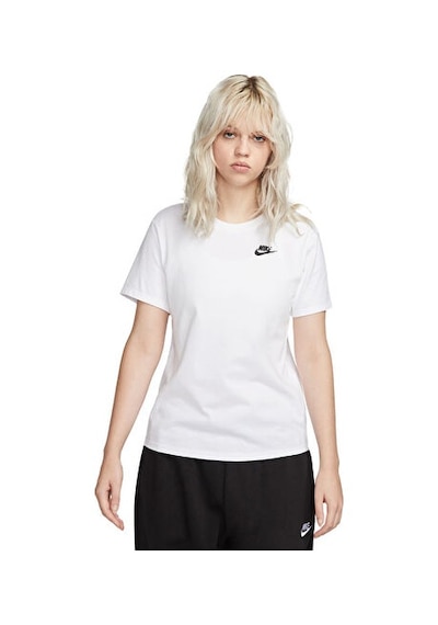 Nike Sportswear Club Essentials Kadın Günlük Tişört Dx7902-100 Beyaz Beyaz