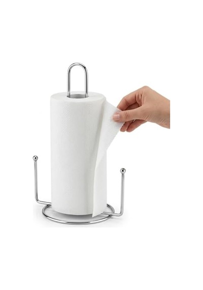 Ayrex Metal Kağıt Havluluk Ve Peçetelik Standı Mutfak Ve Banyo İçin Rulo Havlu Tutucu, Tezgah Üstü Kağıt Ha Diğer