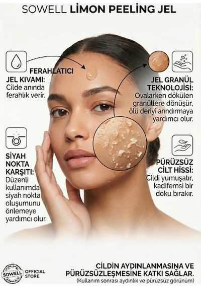 So Well Peeling Gel Lemon 150 Ml