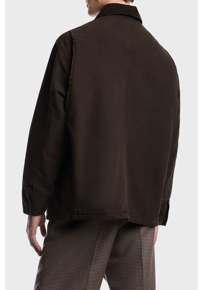 Emporio Armani Logolu Regular Fit Cep Detaylı Kaban Erkek Kaban Em006501 Af27763 U6030 Koyu Kahve Koyu Kahverengi Emporio Armani Logolu Regular Fit Cep Detaylı Kaban Erkek Kaban Em006501 Af27763 U6030 Koyu Kahve Koyu Kahverengi
