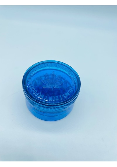 Plastik Tutunöğütücü 4parça Grinder Mavi