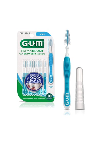 Gum Proxa Brush Go Betwens Cleaners Diş Arası Fırçası Wide Flexible 10 Adet