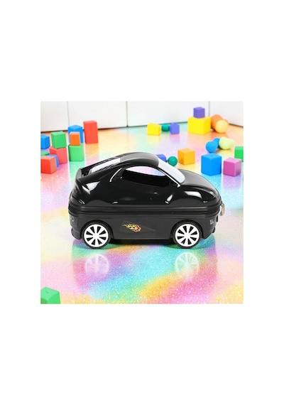Aresshop Araba Valiz Çocuk Çanta Cocuk Araba Model Valiz Siyah