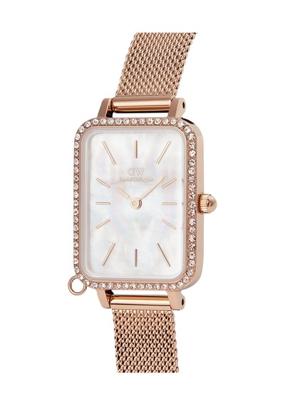Dw00600748 Kristal Zodyak Melrose Kadın Kol Saati Altın
