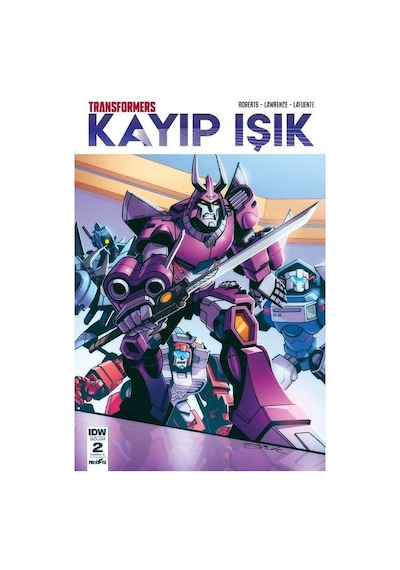 Transformers Kayıp Işık-Bölüm 2 Kapak A - James Roberts - Presstij Kitap