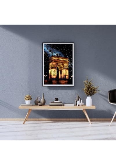 Scratch Art Kazıma Çizim Seti Antik Şehir Eserleri 4 Adet Ahşap Kalemli A3 Hobi & Sanat Tablosu