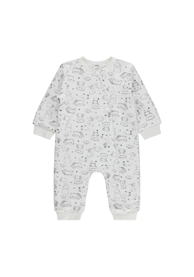 Civil Baby Ayıcık Baskılı 12-24 Ay Uyku Tulumu - Bej Krem