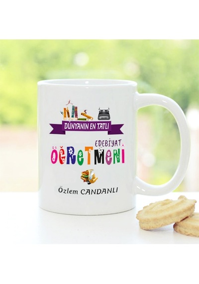 Edebiyat Öğretmenine Özel Kupa Bardak N11.2444