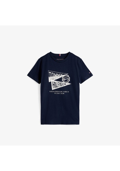 Tommy Hilfiger Effortless Çocuk Lacivert T-shirt Kb0kb09719 Lacivert