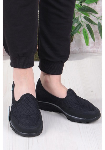 Fort King Mila Rahat Hafif Anatomic Insole Taban Kadın Ayakkabı Siyah