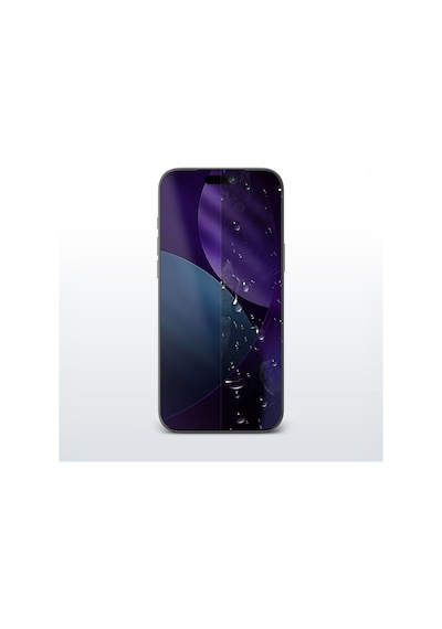 Apple Uyumlu   iPhone 17 Pro Max Amazingthing Titan Privacy İz Bırakmayan Temperli Ekran Koruyucu Siyah