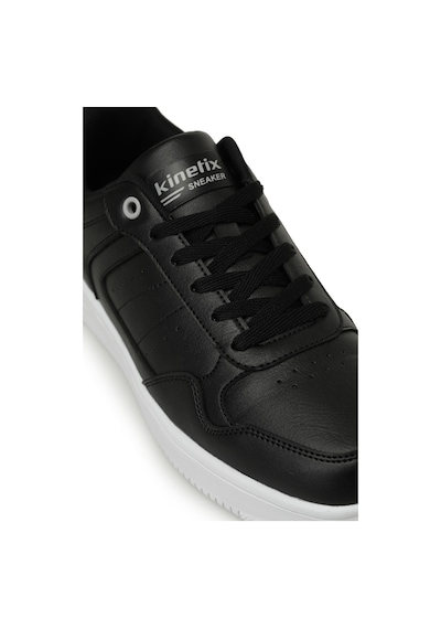 Kinetix Lowner Pu 5fx Siyah Unisex Sneaker Siyah-a Grı Siyah - Açık Gri