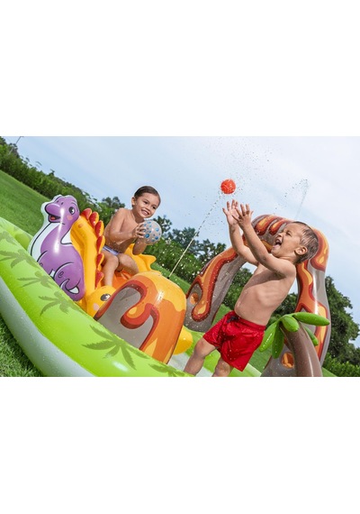 Bestway 53172 Volcano Springs Şişme Su Oyun Parkı Ve Havuz 2,62 M X 1,88 M X 1,02 M