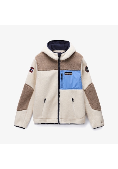 Napapijri Yupik 3 Erkek Krem Polar Ceket Np0a4gnsmqz1 Krem
