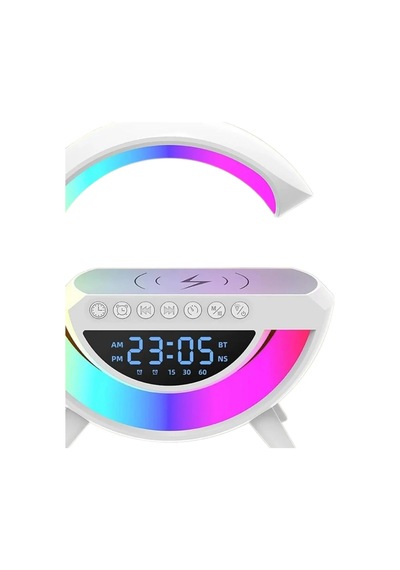 Bluetooth Hoparlör Rgb Aydınlatmalı Usb Tf Kart Fm Özellikli