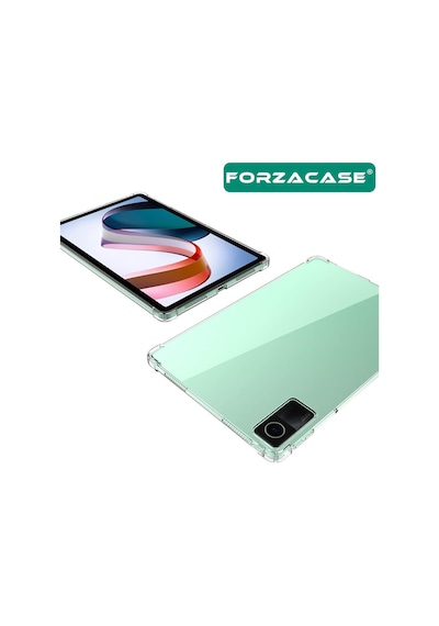 Forzacase Xiaomi Redmi Pad 10.61 İnch Tablet İle Uyumlu Anti Shock Silikon Kılıf Şeffaf - Fc014 Silikon