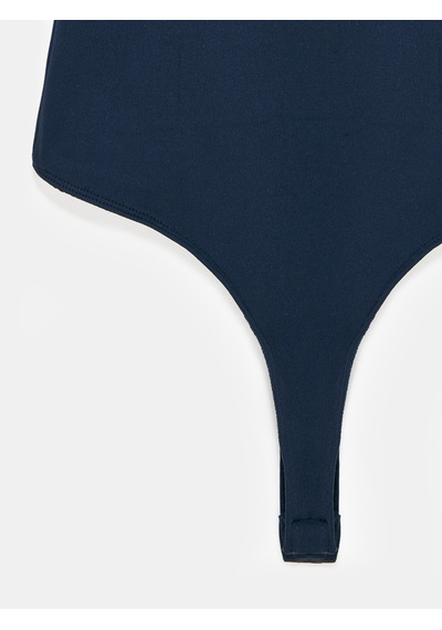 Dilvin 21231 Halter Yaka Bodysuit-k.lacivert