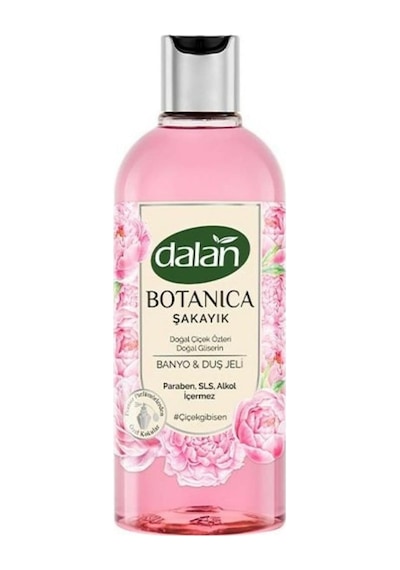 Dalan Botanica Şakayık Doğal Çiçek Özleri Duş Jeli 500 ML