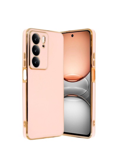 Realme C75 4g Kılıf Volet Silikon - Pembe Evimdeyokyok