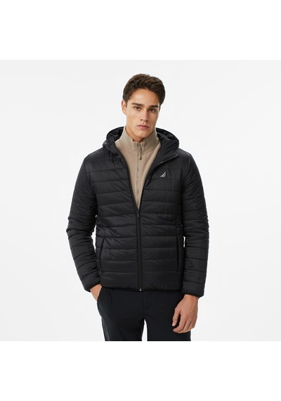 Nautica Erkek Siyah Regular Fit Çift Taraflı Mont Düz J57008t Siyah