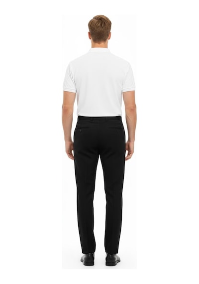 UKİ Uki Siyah Comfort Fit Klasik Pantolon
