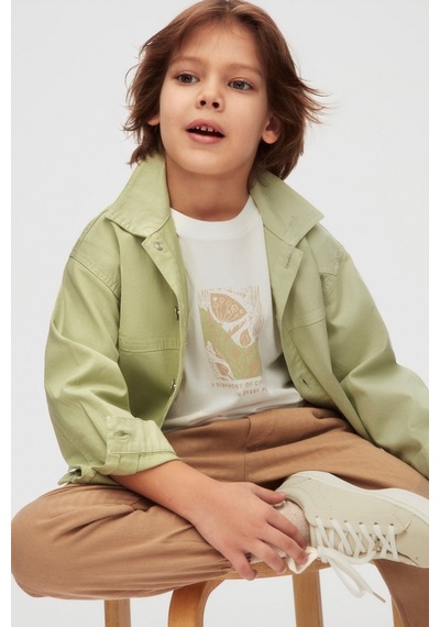 Xo Kids Erkek Çocuk Ceket 4-8 Yaş 48513 Yeşil