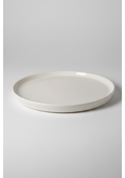 6 Kişilik Nodric Kenar Toledo Pasta Tabağı 20cm Krem Rengi