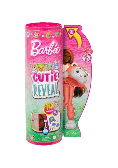 Barbie Cutie Reveal Şirin Kostümler Serisi - Kedicik HRK23