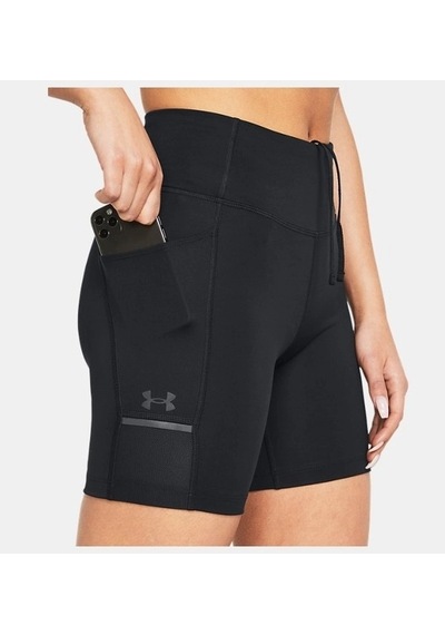 Under Armour Kadın Ua Launch 6inch Şort Siyah