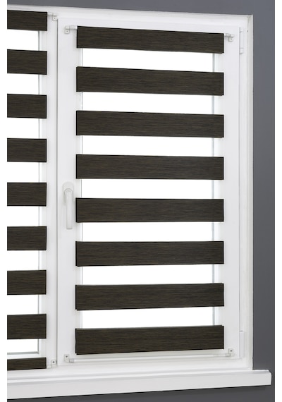 Briz Zebra Perde Cam Ve Balkon Kapı Perdesi Acı Kahve