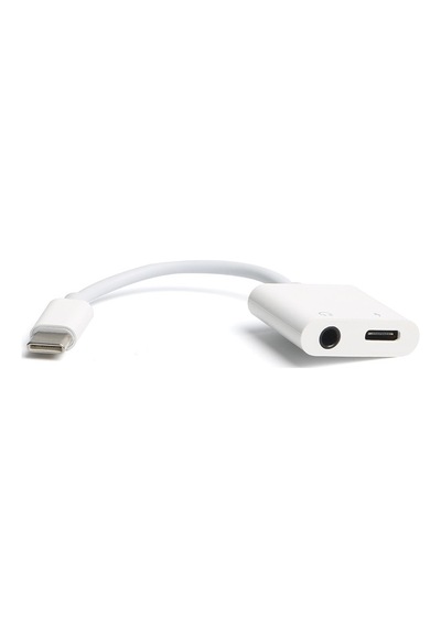 Dk-ac-u31xauc Usp Type C To0 Type C 3.5mm Aux Ses Ve Şarj Dönüşütürücü 1