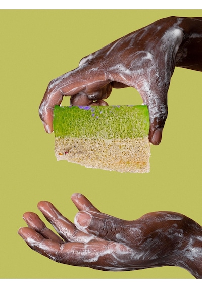 %100 Doğal Kabak Lifli Aloe Vera Sabunu 130 Gr. Hand Made Aloe Vera