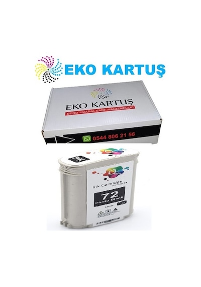 Eko Kartuş Hp T770HD 24-In Mat Siyah(72) Uyumlu Kartuş