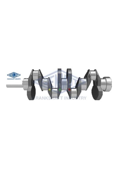Krank Mili H100. H2600 2.6l D4bb Tc Tcı Kamyonet Turbo 97-04 Dövme Çelik Genmot 2311142902