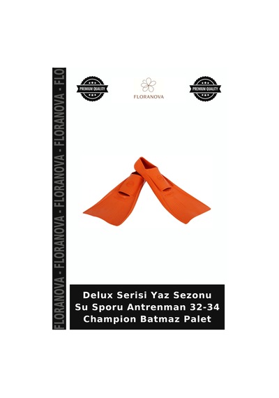 Delux Serisi Yaz Sezonu Su Sporu Antrenman 32-34 Champion Batmaz Palet Çok Renkli