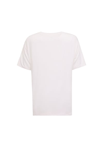 Reebok Gena Tee Ekru Kadın Kısa Kol T-shirt Bej